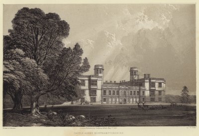 Castelo Ashby, Northamptonshire de Frederick William Hulme