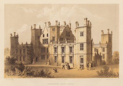 Sherborne Lodge, Dorset (aquatint) de Frederick William Hulme
