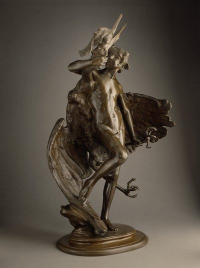 O jovem Faun e Heron de Frederick William MacMonnies