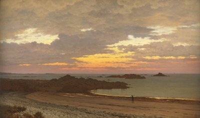 Noite na costa, 1887 de Frederick William Meyer