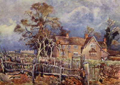Arbury, local de nascimento de George Eliot de Frederick William Newton Whitehead