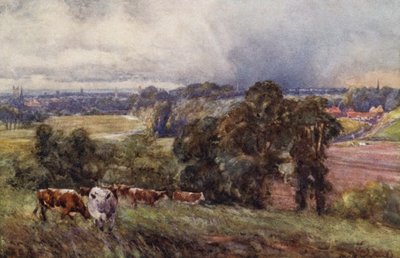 Leamington e Warwick das colinas de Campion de Frederick William Newton Whitehead