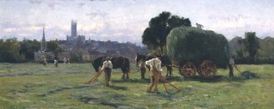 Levantando o feno de Frederick William Newton Whitehead