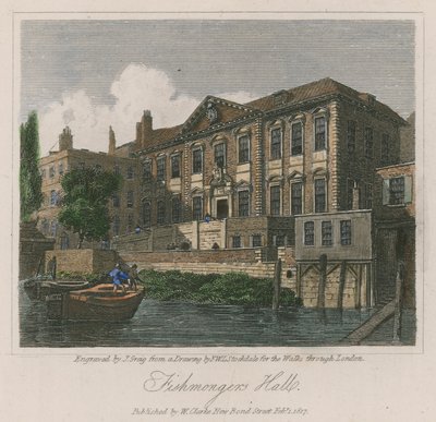 Peixaria &39;Hall, Upper Thames Street, Londres de Frederick Wilton Litchfield Stockdale