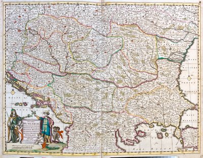Hungria, Bósnia e Herzegovina, Croácia, Sérvia, Bulgária, Roménia, Montenegro, Albânia, República da Macedónia, Grécia do Norte de Frederick de Wit