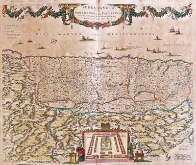 Israel, Jordânia Ocidental de Frederick de Wit
