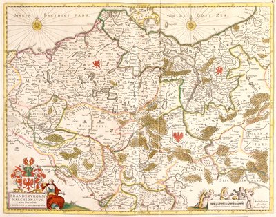 Mecklemburgo-Pomerânia Ocidental, Berlim, Brandeburgo, Alemanha de Frederick de Wit