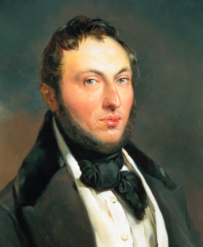Adrien Dauzats, pintura de Federico Madrazo de Frederico de Madrazo