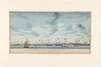 Vista da cidade de Paramaribo de Frederik Jägerschiöld (signed by artist)