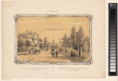 Avenida da Igreja em Velp
Vista do Kerklaan em Velp. A uma hora de Arnhem (título sobre o objecto)
Gelderland (título da série sobre o objecto) de Frederik Lodewijk Huygens