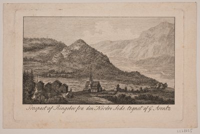 Dinamarquesa:  Prospekt em Ringeboe de Frederik Ludvig  Bradt