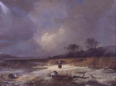 Paisagem de inverno de Frederik Rohde