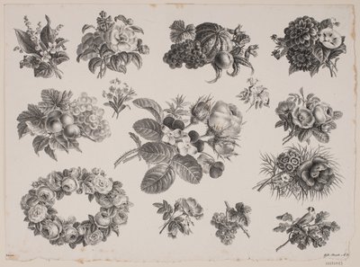 Motivos florais de Frederik Schepelern