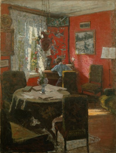 Interior (pintura) de Fredrik Kolstoe