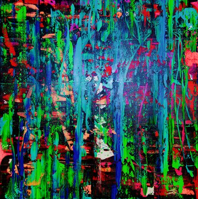Gotas de tinta vibrantes de Fredrik Olsen