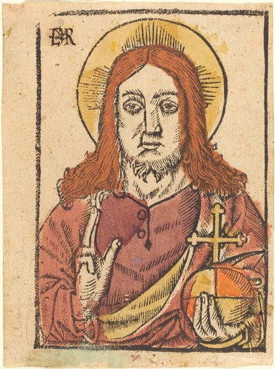 Salvador do mundo de French 15th Century or Master EMR