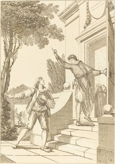 Alex doente de French 18th Century