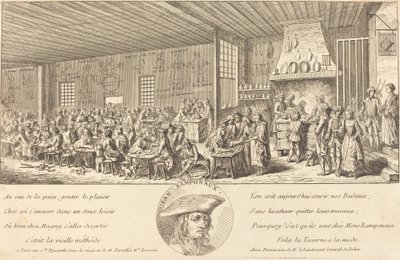 Cabaré de Ramponaux de French 18th Century