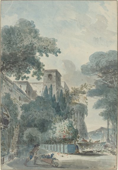 O Beco dos Granadeiros de French 18th Century