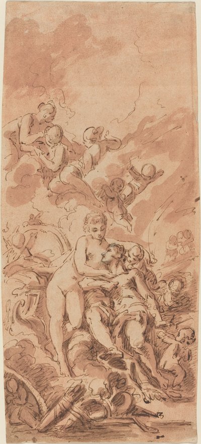Vênus na Forja de Vulcano de French 18th Century