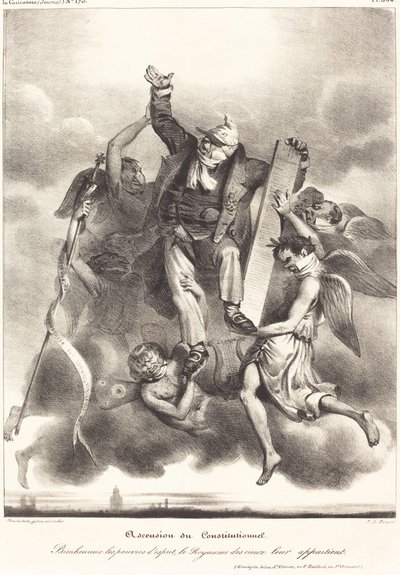 Ascensão da Constituição de French 19th Century