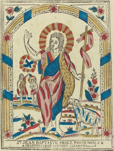 São João Batista rogai por nós de French 19th Century