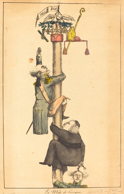O pólo gorduroso de French 19th Century