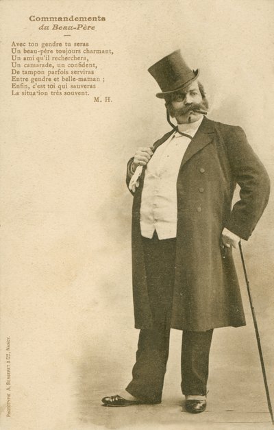 Regras de um padrasto (foto a p/b) de French Photographer