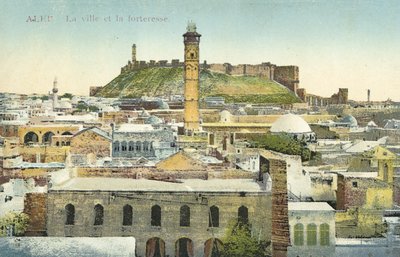 Aleppo, Síria, a cidade e a fortaleza de French Photographer