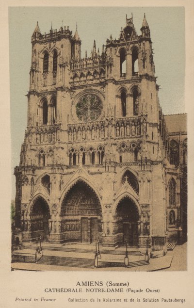 Amiens, Catedral de Notre Dame de French Photographer