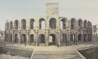 Arles, anfiteatro, vista exterior de French Photographer