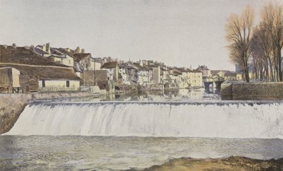 Aurillac, casas antigas à beira do Jordanne de French Photographer