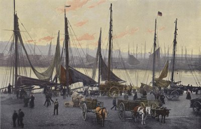 Boulogne-sur-Mer, Preparativos para a pesca de arenque de French Photographer