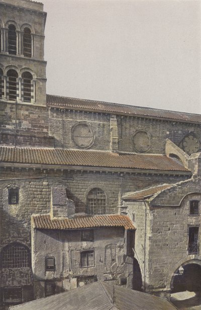 Brioude, Igreja Saint-Julien, Lateral Porch S de French Photographer