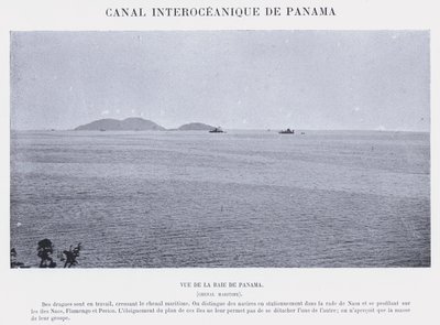 Canal Interoceanique De Panama (foto a p/b) de French Photographer