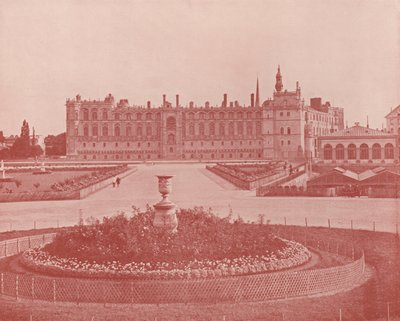Castelo de Saint Germain, Frente Norte (foto a p/b) de French Photographer