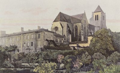 Celles-sur-Belle, igreja e antigo mosteiro, Ensemble N de French Photographer