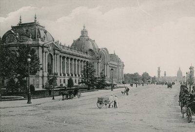 Champs-Elysees, deixe Petit Palais, Champs Elysees, o palácio pequeno (fotografar) de French Photographer
