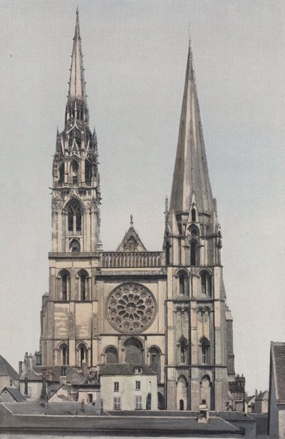 Chartres, Catedral de Notre-Dame, fachada O de French Photographer