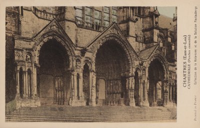 Chartres, Eure-Et-Loir, Catedral, Porch Ensemble de French Photographer