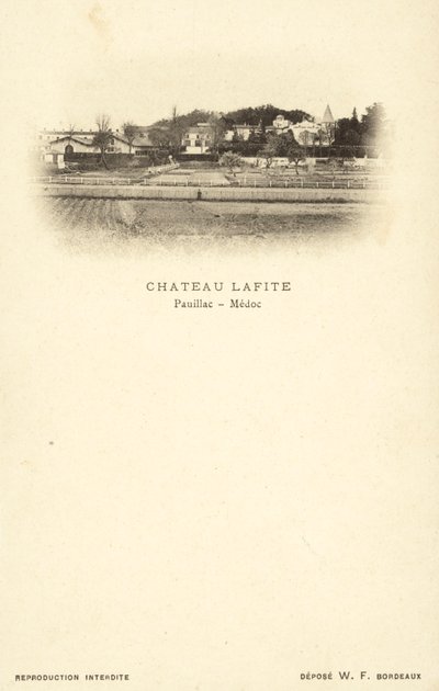 Chateau Lafite, Pauillac, Medoc de French Photographer