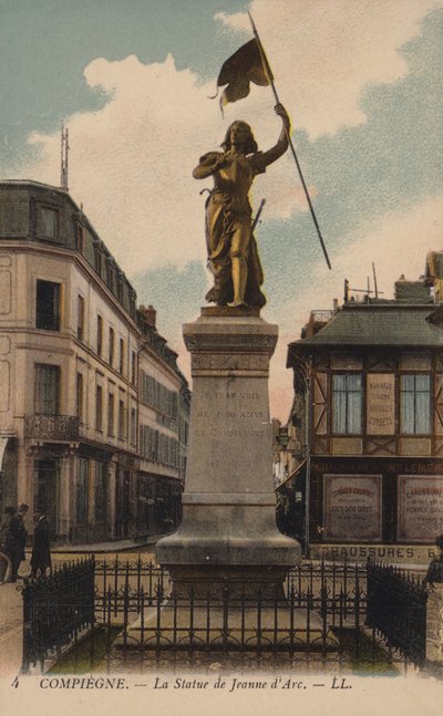 Compiegne, o estado de Jeanne DArc de French Photographer
