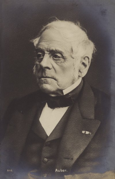 Daniel Auber, compositor francês (1782-1871) de French Photographer