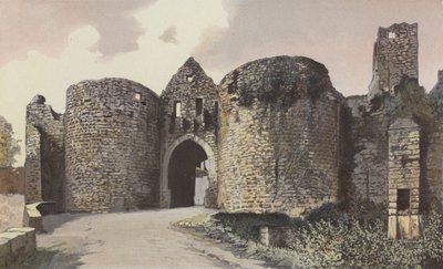 Domme, Porte des Tours e restos das muralhas de French Photographer