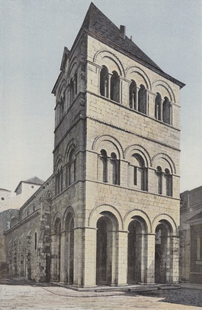Ebreuil, igreja, não definir de French Photographer