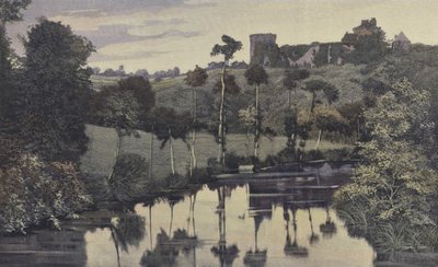 Arredores de Lannion, o Castelo Tonquedec de French Photographer