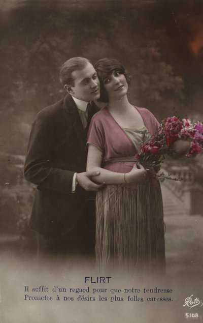 Casal flertando de French Photographer