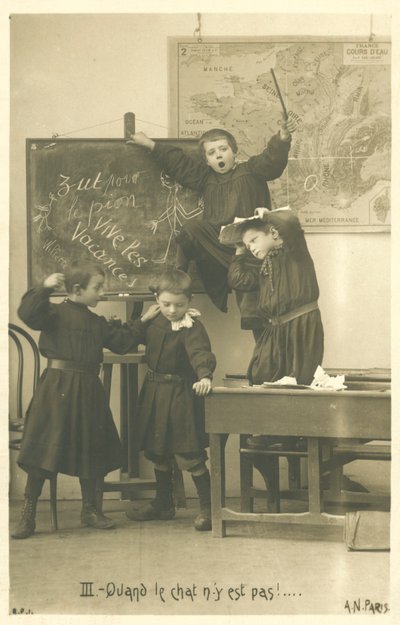 Crianças francesas em idade escolar, Vive Les Vacances de French Photographer