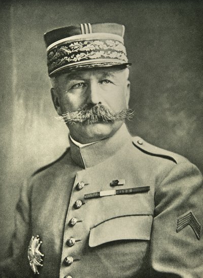 General Elie de Riols De Fonclare (1857-1944), século XX (foto) de French Photographer