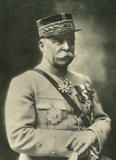 General Francois Marjoulet (1859-1935), século XX (foto) de French Photographer